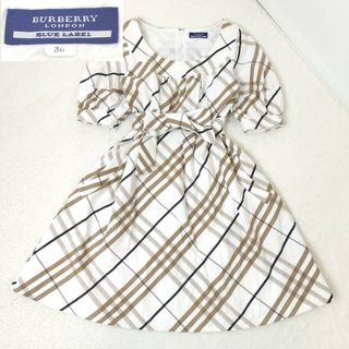 BURBERRY BLUE LABEL - バーバリー ブルーレーベル ワンピース BURBERRY BLUE LABEL - バーバリー ブルーレーベル ワンピース