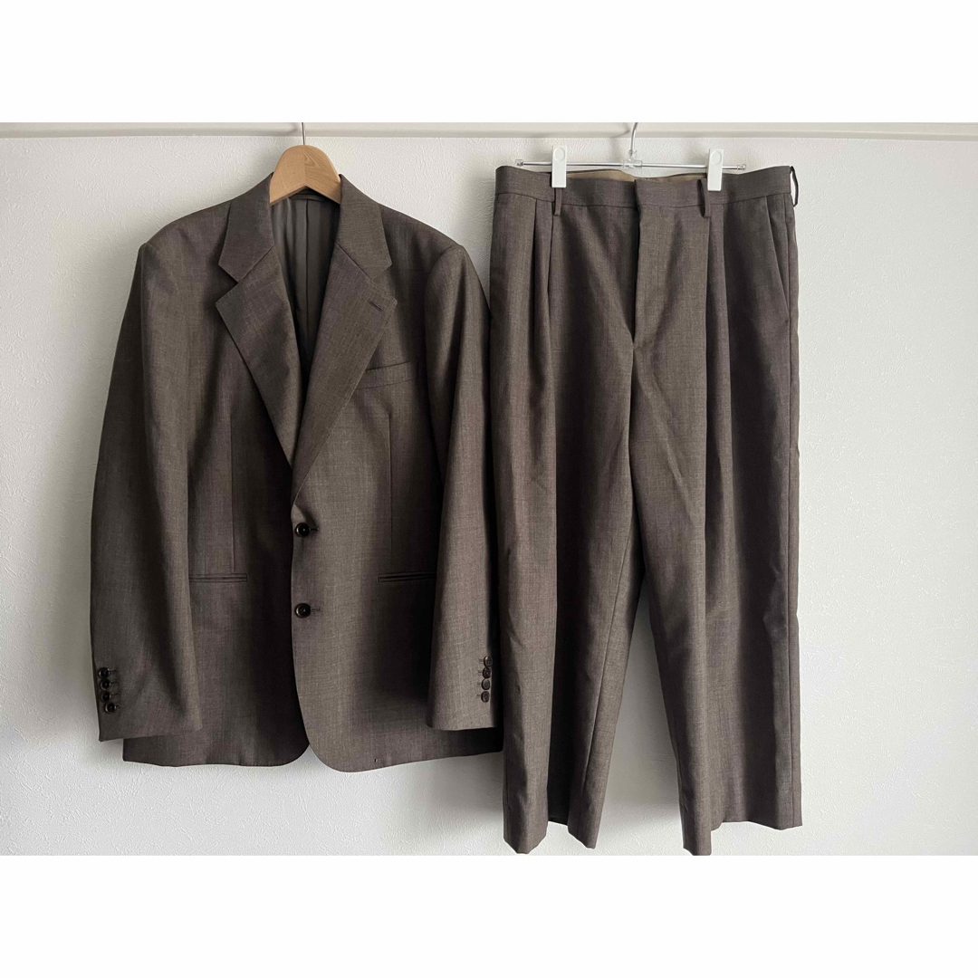 AURALEE - auralee 20aw BLUEFACED WOOL setup セットアップの AURALEE - auralee 20aw BLUEFACED WOOL setup セットアップの