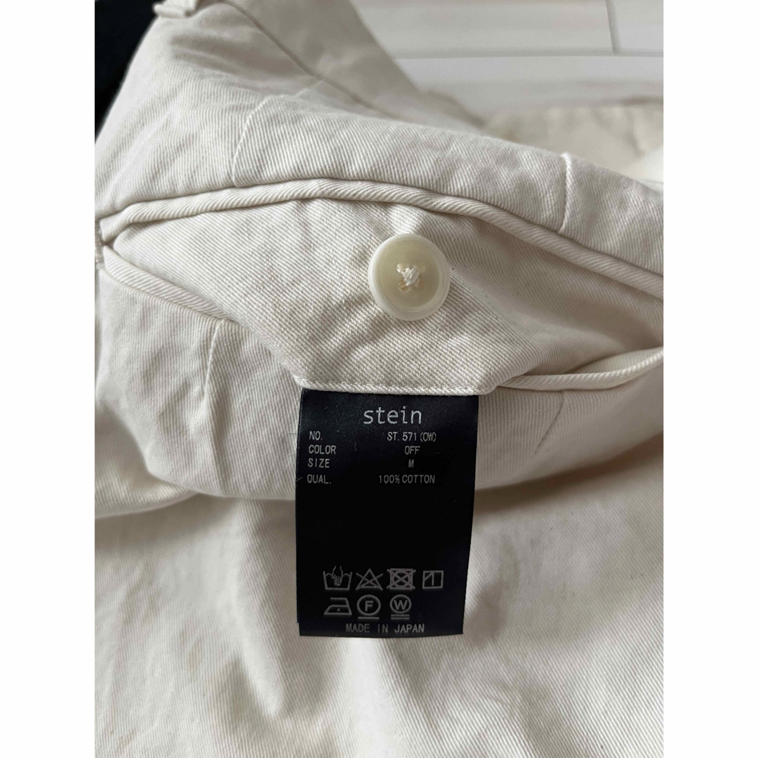 stein - ssstein stein WIDE STRAIGHT TROUSERS(OW)の通販 by stein - ssstein stein WIDE STRAIGHT TROUSERS(OW)の通販 by