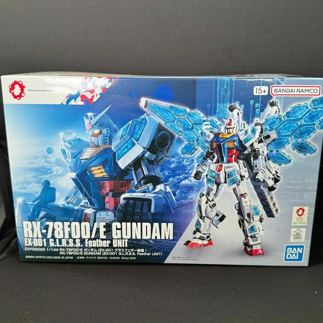 EXPO2025 1/144 RX-78F00/E ガンダム グラスフェザー装備の通販 EXPO2025 1/144 RX-78F00/E ガンダム グラスフェザー装備の通販