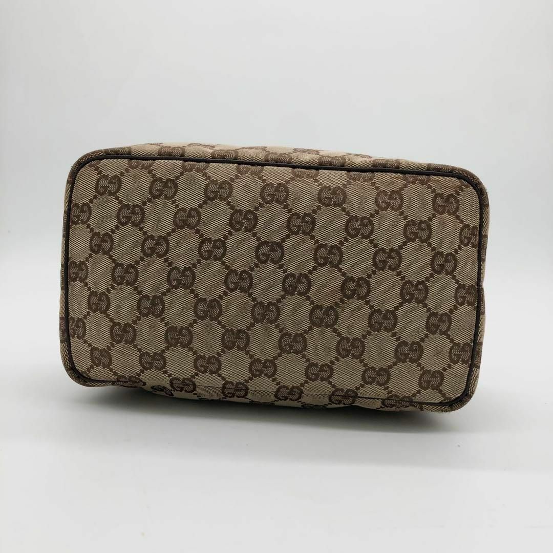 GUCCI - 【美品】グッチ バニティバッグ GGキャンバス GUCCI - 【美品】グッチ バニティバッグ GGキャンバス