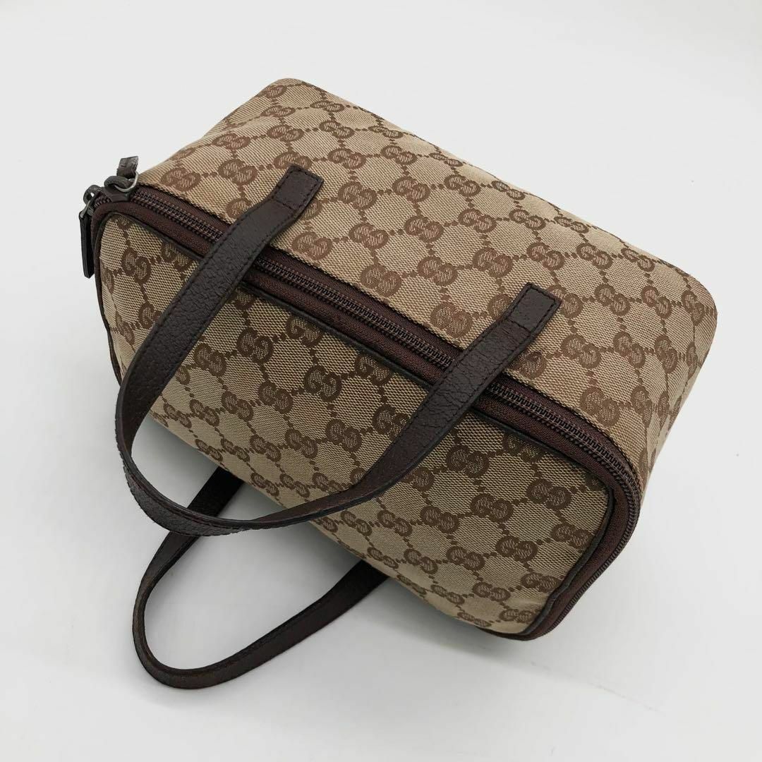 GUCCI - 【美品】グッチ バニティバッグ GGキャンバス GUCCI - 【美品】グッチ バニティバッグ GGキャンバス