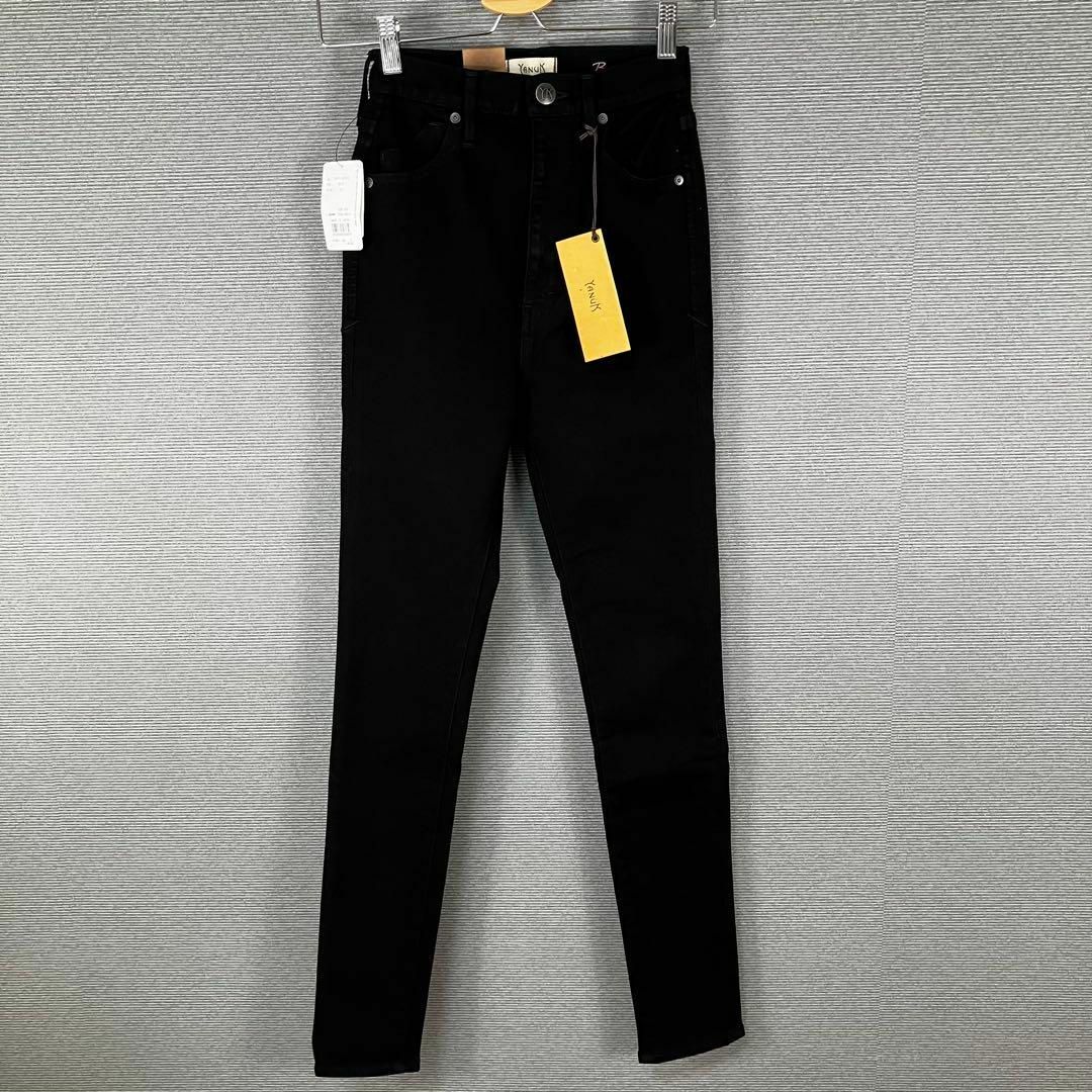 YANUK - 新品 YANUK 野沢和香 スキニーデニム Bestie 21 BLKの YANUK - 新品 YANUK 野沢和香 スキニーデニム Bestie 21 BLKの