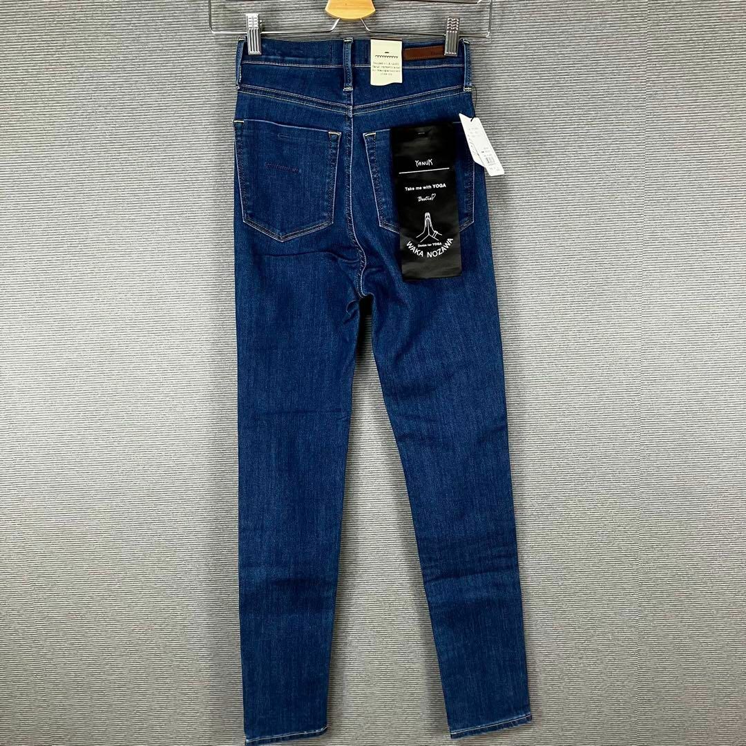 YANUK - 新品 YANUK 野沢和香 スキニーデニム Bestie 21 BLUの YANUK - 新品 YANUK 野沢和香 スキニーデニム Bestie 21 BLUの