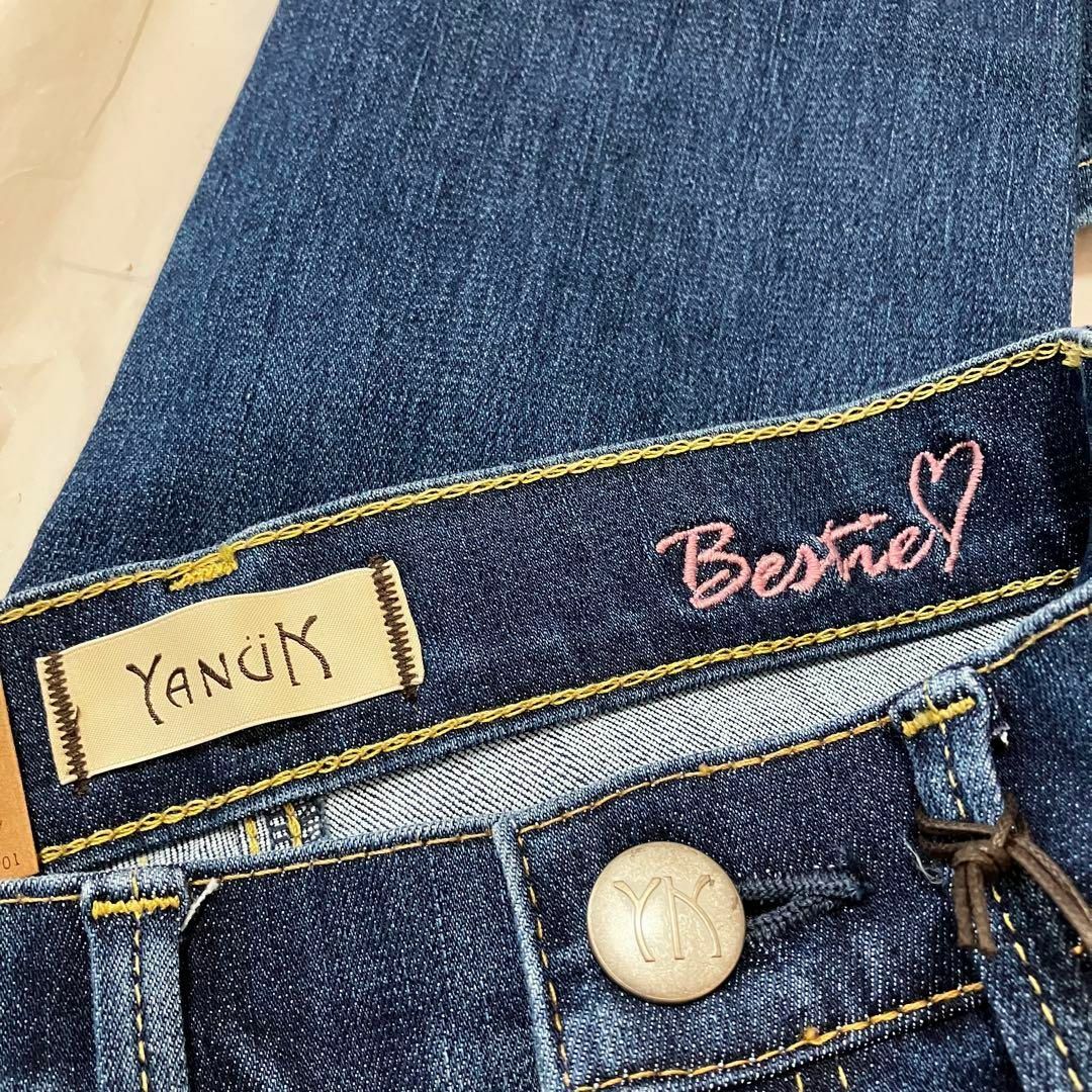 YANUK - 新品 YANUK 野沢和香 スキニーデニム Bestie 21 BLUの YANUK - 新品 YANUK 野沢和香 スキニーデニム Bestie 21 BLUの