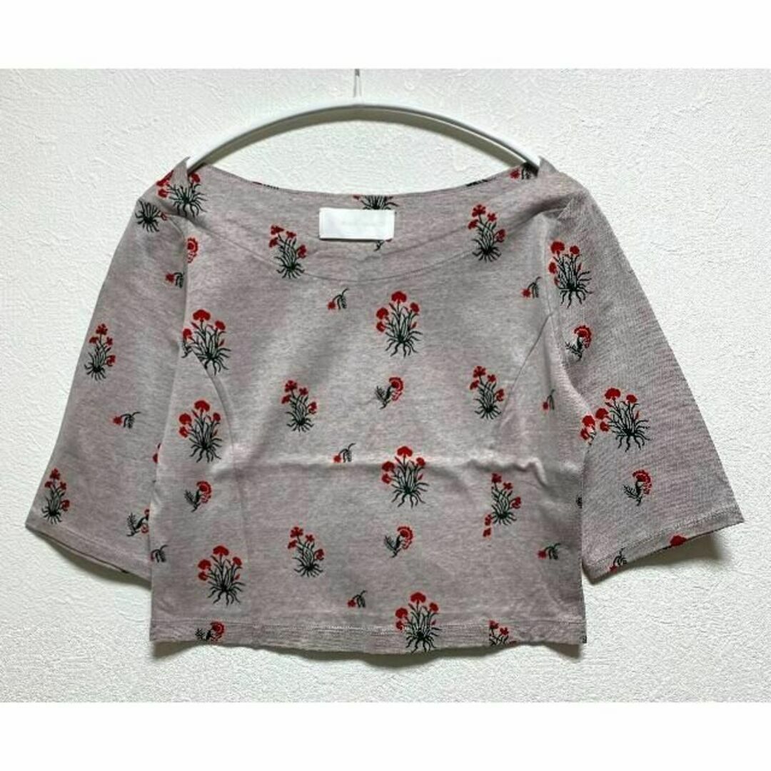 mame - ✨美品✨mame kurogouchi マメ 18SS 花柄サマーニット mame - ✨美品✨mame kurogouchi マメ 18SS 花柄サマーニット