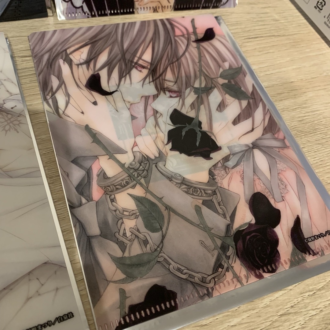 樋野まつり原画展 ヴァンパイア騎士 トレーディングA6クリア 樋野まつり原画展 ヴァンパイア騎士 トレーディングA6クリア