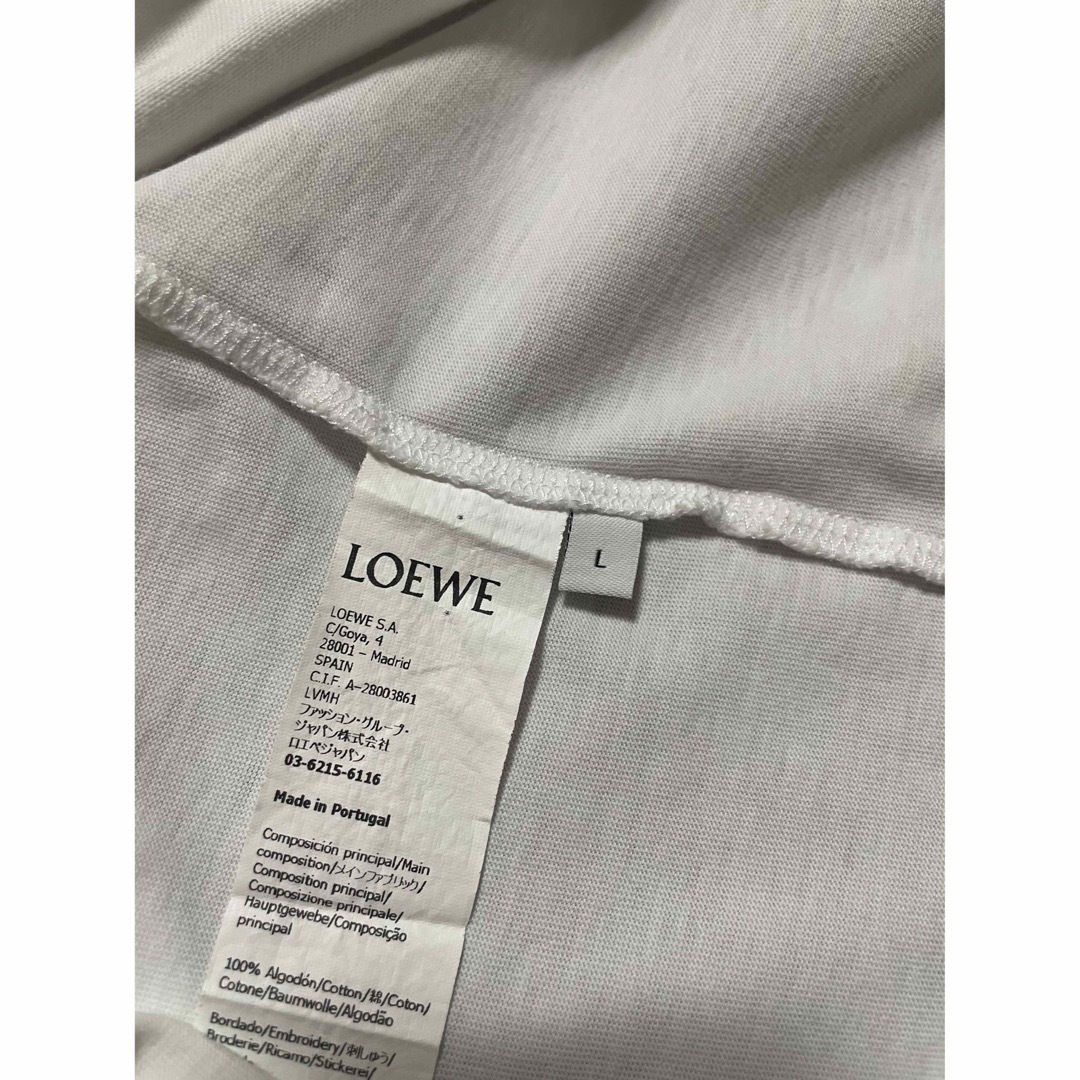 LOEWE - 【正規・美品】LOEWE ロエベ アナグラム刺繍Tシャツ LOEWE - 【正規・美品】LOEWE ロエベ アナグラム刺繍Tシャツ