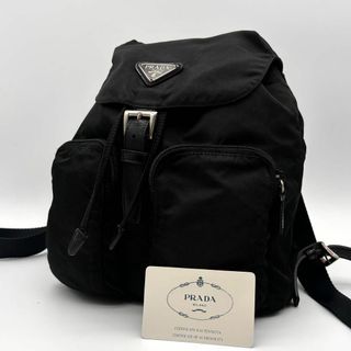 PRADA - 【極上美品・使用感少ない✨】プラダ リュック 三角 PRADA - 【極上美品・使用感少ない✨】プラダ リュック 三角