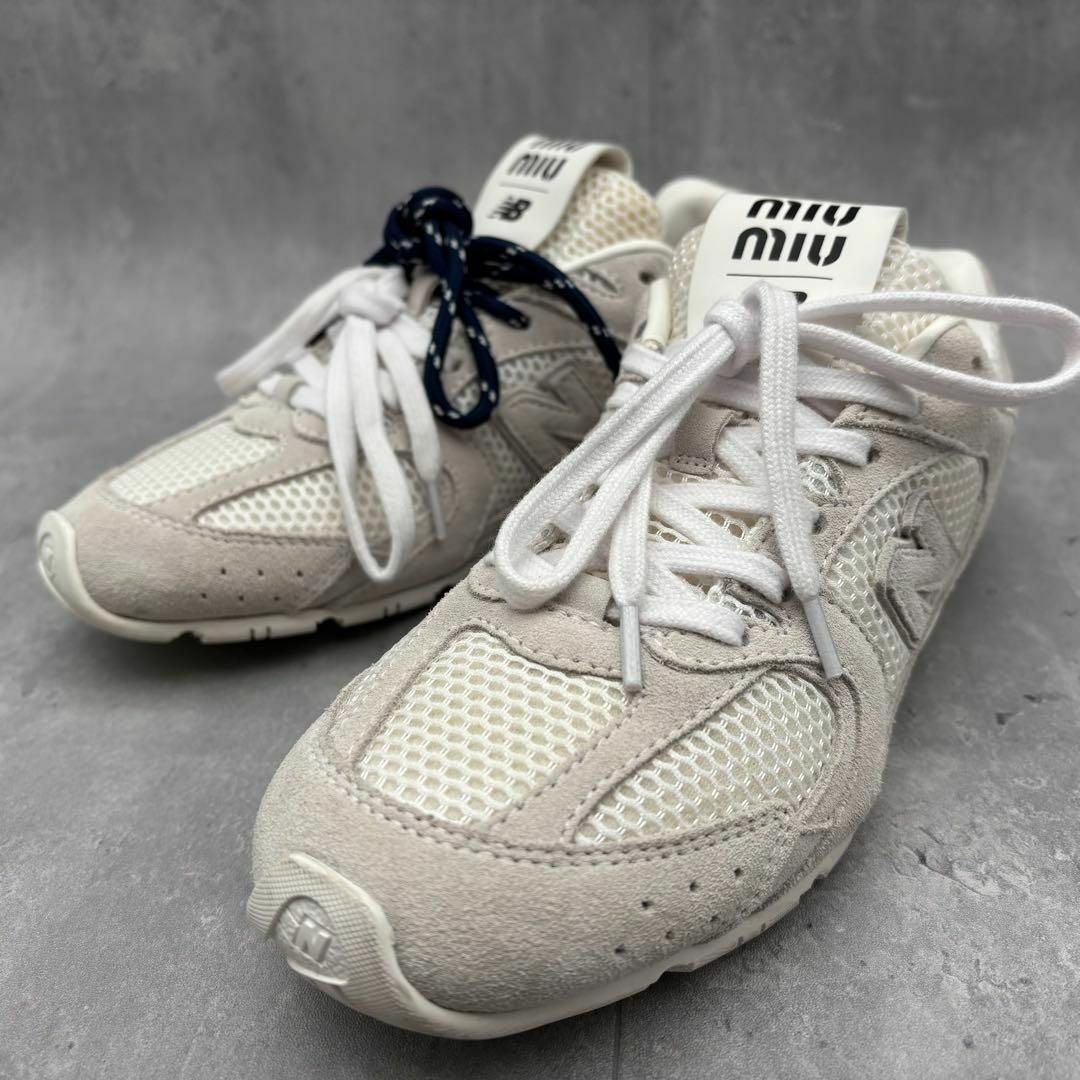 MIU MIU - 【美品】ミュウミュウ×ニューバランス 530 スウェード MIU MIU - 【美品】ミュウミュウ×ニューバランス 530 スウェード