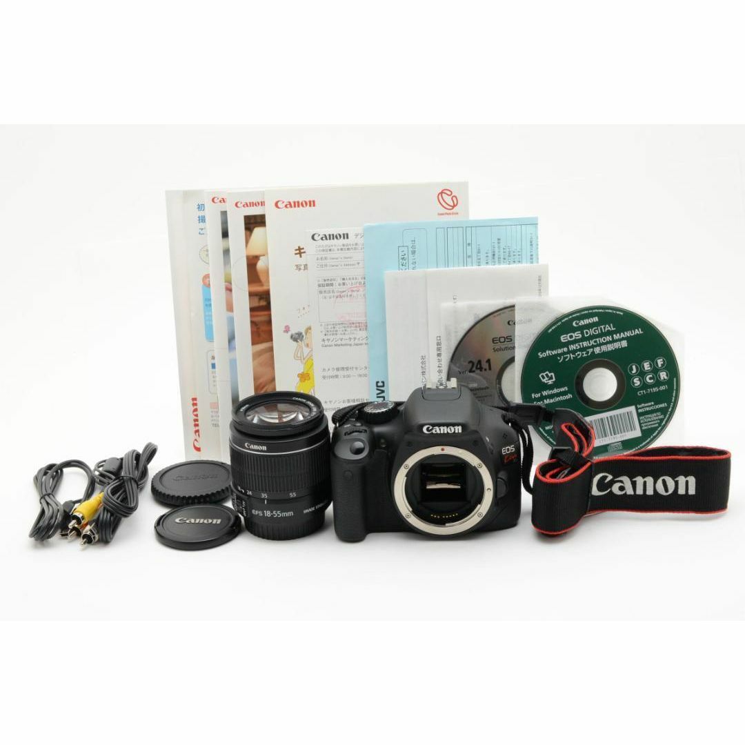 Canon キャノン EOS KISS x4 レンズキット デジタル一眼カメラの Canon キャノン EOS KISS x4 レンズキット デジタル一眼カメラの