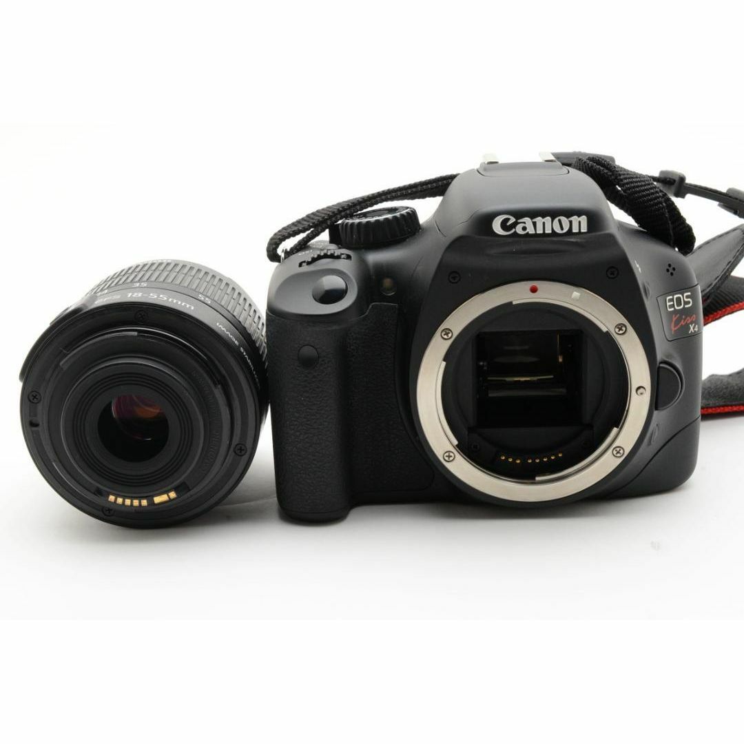 Canon キャノン EOS KISS x4 レンズキット デジタル一眼カメラの Canon キャノン EOS KISS x4 レンズキット デジタル一眼カメラの
