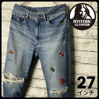 HYSTERIC GLAMOUR - 初期 HYSTERIC GLAMOUR KINKY 刺繍 デニム HYSTERIC GLAMOUR - 初期 HYSTERIC GLAMOUR KINKY 刺繍 デニム
