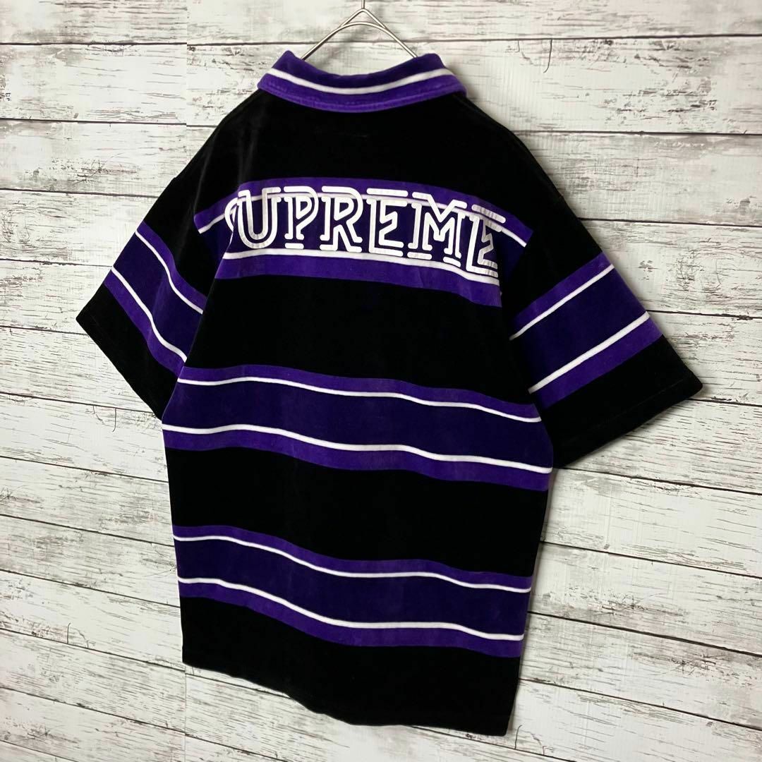 Supreme - 【即完売モデル】シュプリーム ベロア ボーダー Supreme - 【即完売モデル】シュプリーム ベロア ボーダー