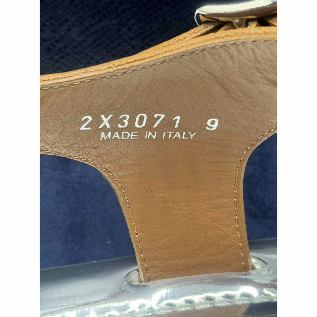 PRADA - 新品 PRADA プラダ サンダル レザー ストラップ 9 PRADA - 新品 PRADA プラダ サンダル レザー ストラップ 9