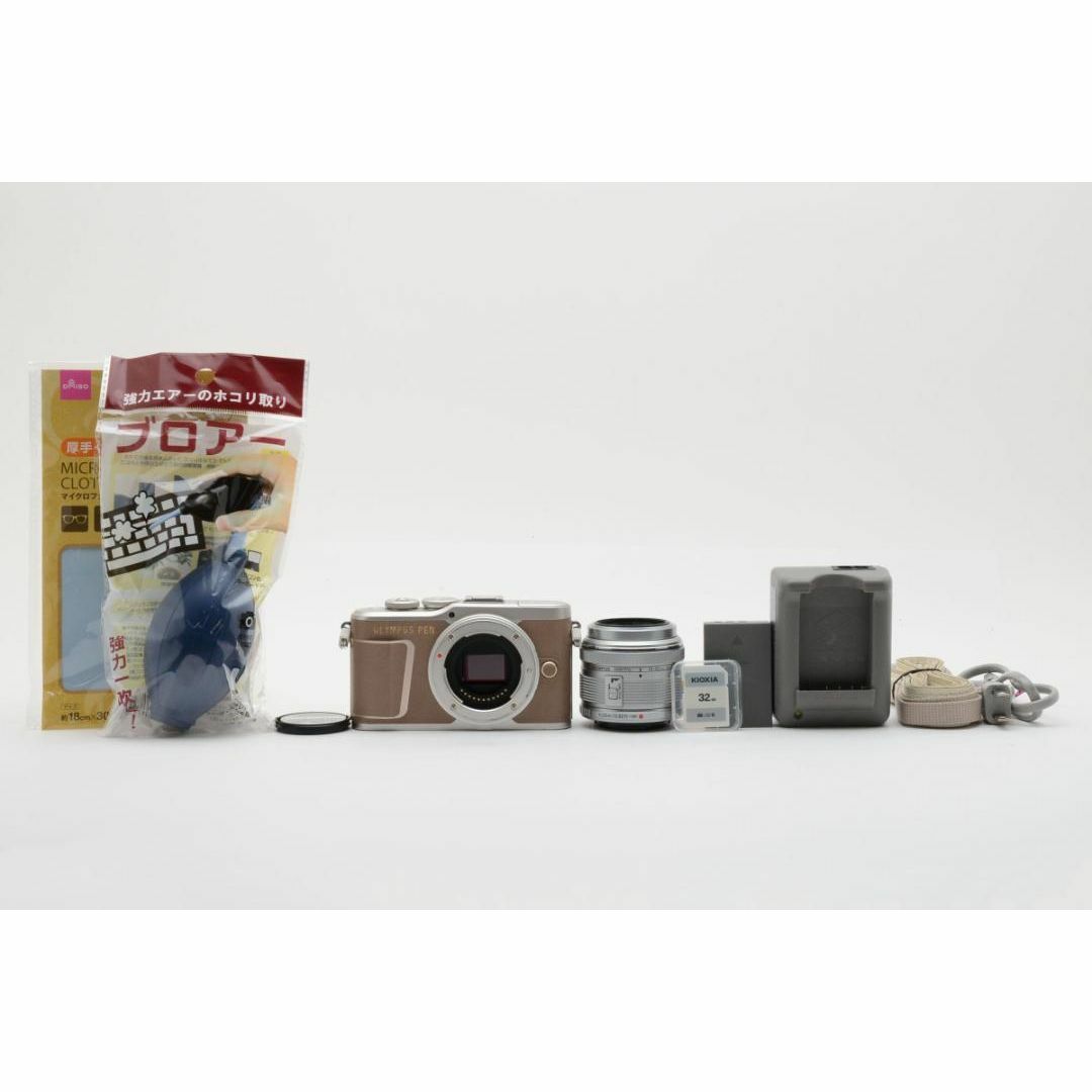 OLYMPUS - 美品 Wi-fi搭載 オリンパス PEN E PL-10 標準レンズの OLYMPUS - 美品 Wi-fi搭載 オリンパス PEN E PL-10 標準レンズの