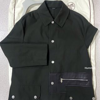 HERMES - 【美品】HERMES コットン トレンチコート 54サイズ HERMES - 【美品】HERMES コットン トレンチコート 54サイズ