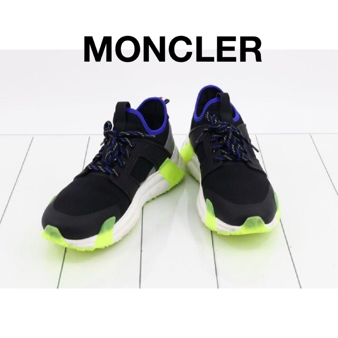 MONCLER - MONCLER スニーカー 黒 Lunarove 4M00210 M2935の通販 MONCLER - MONCLER スニーカー 黒 Lunarove 4M00210 M2935の通販