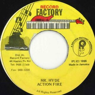 ジャマイカ7” Action Fire Mr. Hyde none Record Factory /00050(その他)