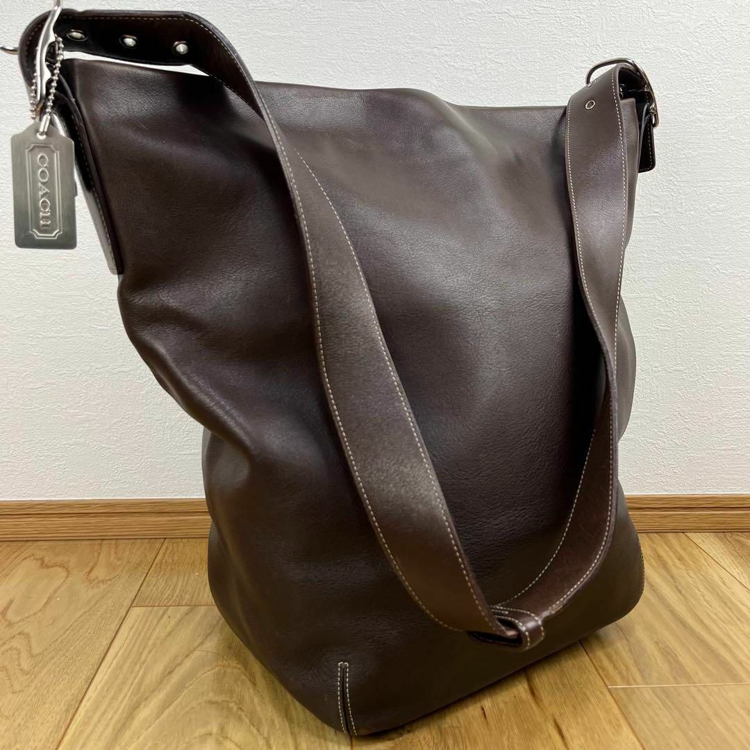 COACH - 極美品 オールドコーチ バケツ型 ショルダーバッグ COACH - 極美品 オールドコーチ バケツ型 ショルダーバッグ