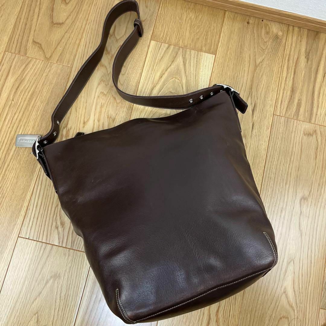 COACH - 極美品 オールドコーチ バケツ型 ショルダーバッグ COACH - 極美品 オールドコーチ バケツ型 ショルダーバッグ