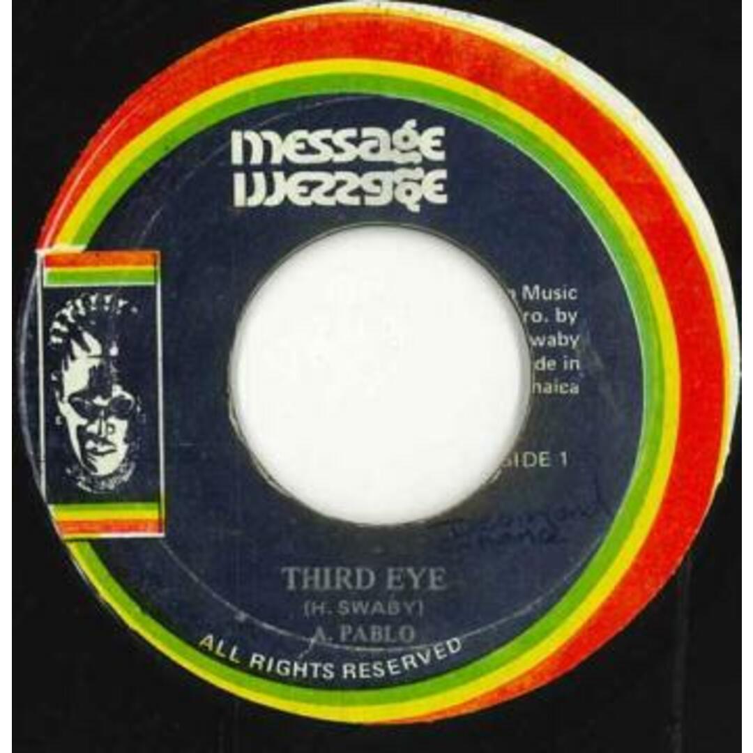 ジャマイカ7” Augustus Pablo Third Eye none Message /00050 エンタメ/ホビーのエンタメ その他(その他)の商品写真