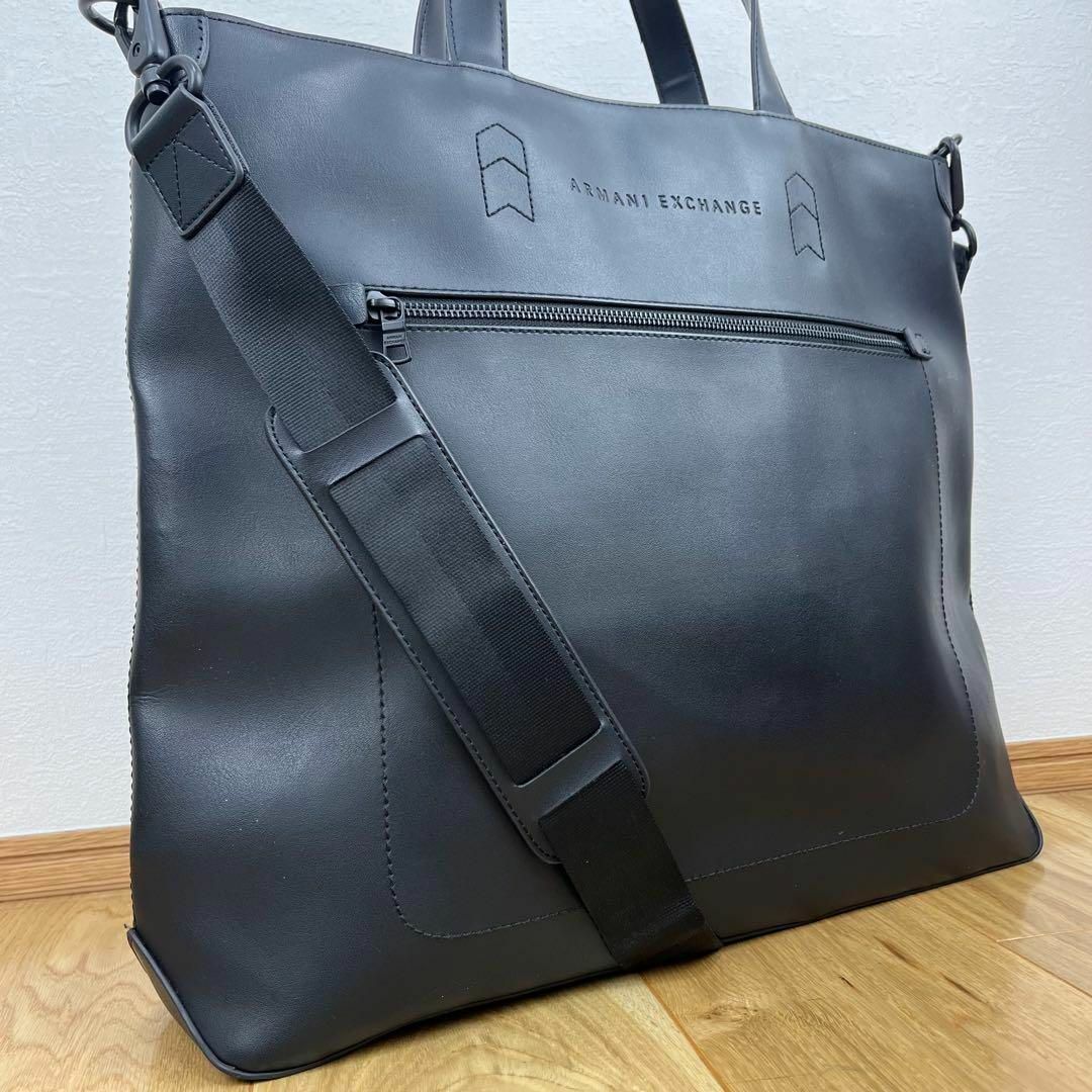 GIORGIO ARMANI - 大容量 アルマーニエクスチェンジ ロゴ 型押し GIORGIO ARMANI - 大容量 アルマーニエクスチェンジ ロゴ 型押し