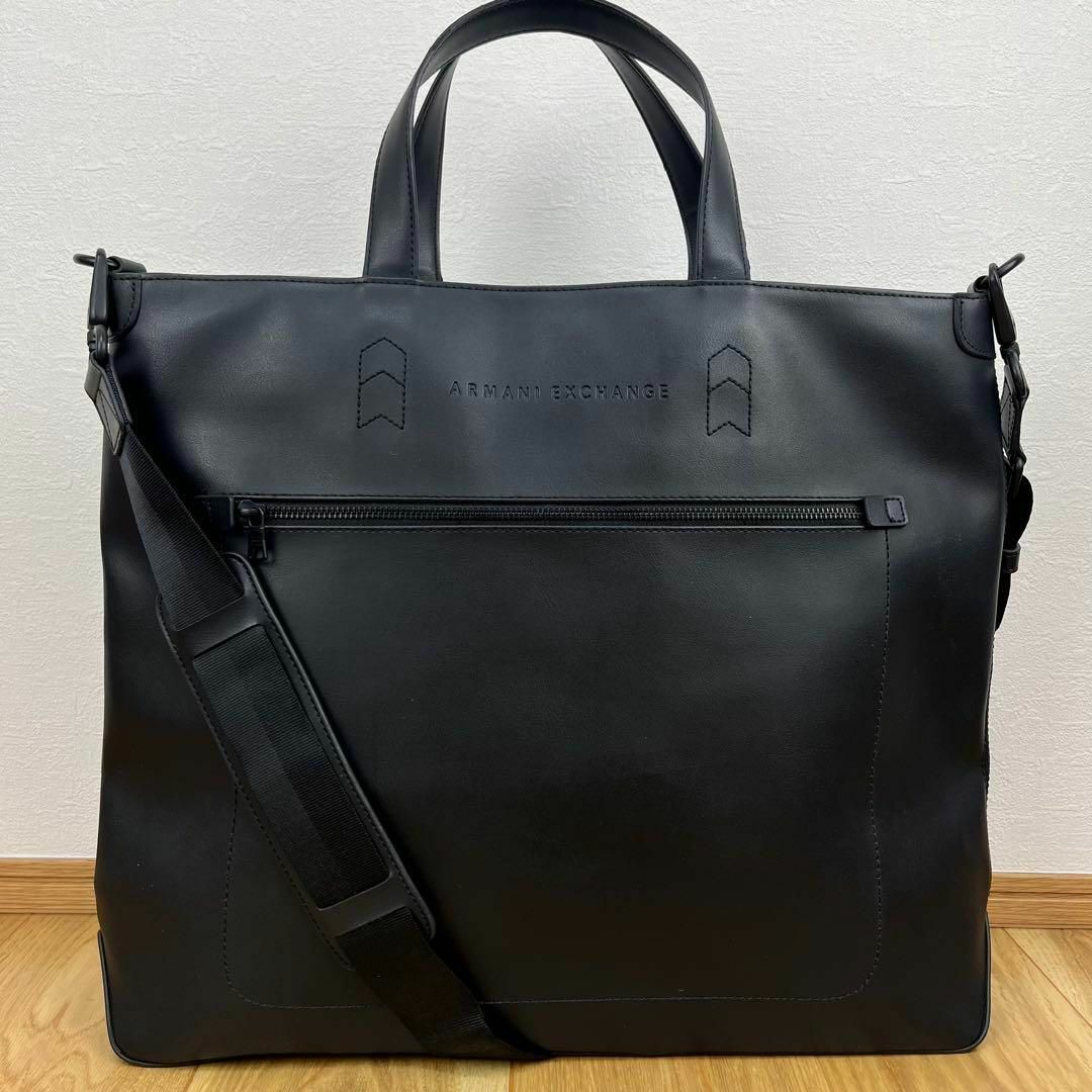 GIORGIO ARMANI - 大容量 アルマーニエクスチェンジ ロゴ 型押し GIORGIO ARMANI - 大容量 アルマーニエクスチェンジ ロゴ 型押し