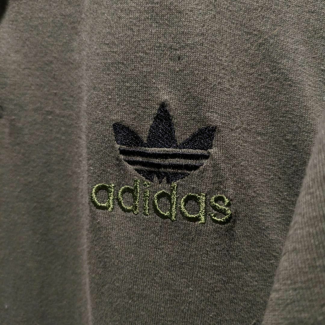 adidas - USA製 80s old adidas ビンテージ リンガーT 刺繍 adidas - USA製 80s old adidas ビンテージ リンガーT 刺繍