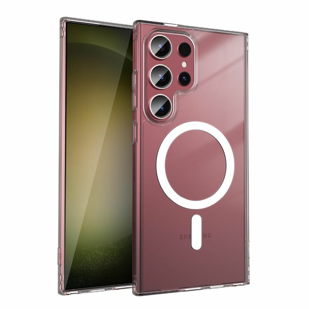 【数量限定】Galaxy S24 Ultra 用 ケース クリア 耐衝撃 米軍M スマホ/家電/カメラのスマホアクセサリー(その他)の商品写真