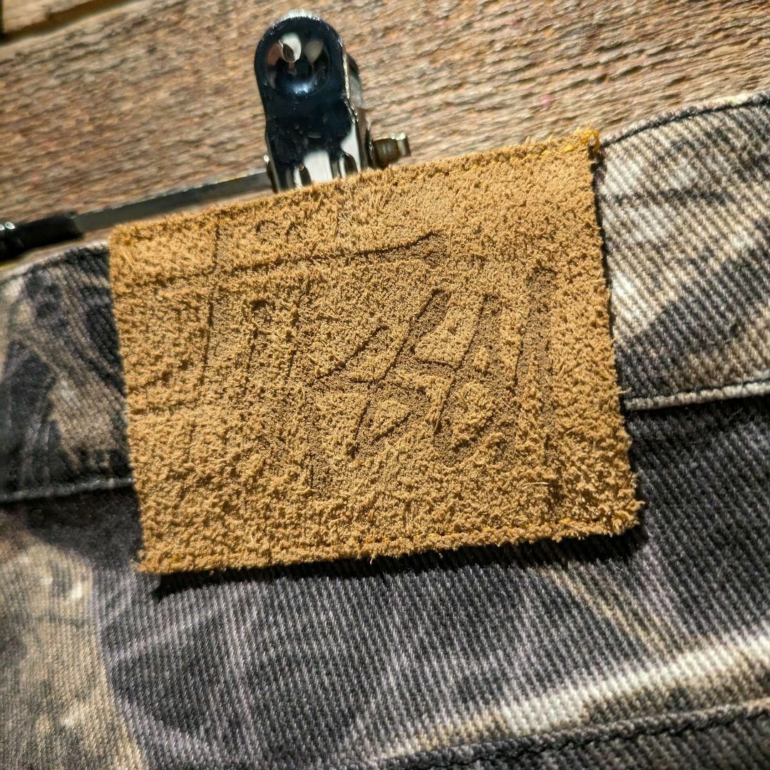 STUSSY - 名作 stussy BIG OL デニムパンツ リアルツリー STUSSY - 名作 stussy BIG OL デニムパンツ リアルツリー