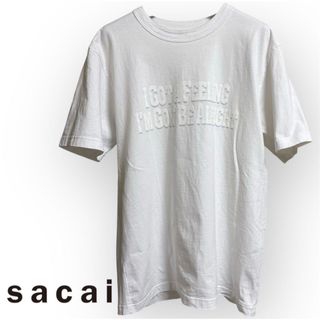 sacai(Tシャツ/カットソー(半袖/袖なし) ・ ホワイト/白色系 sacai(Tシャツ/カットソー(半袖/袖なし) ・ ホワイト/白色系