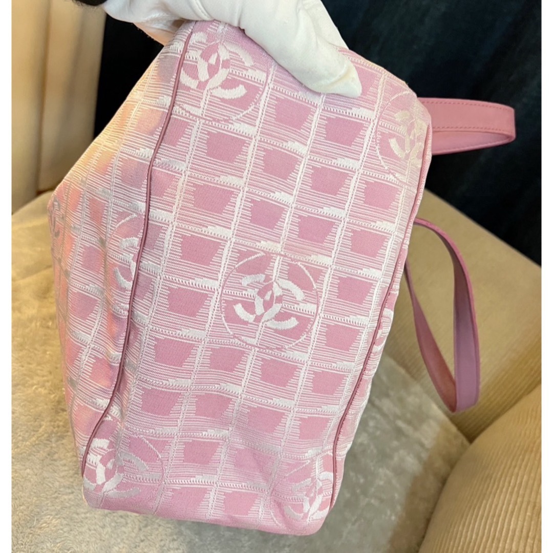 CHANEL - 正規品 シャネル ニュートラベルライン トートバッグ CHANEL - 正規品 シャネル ニュートラベルライン トートバッグ