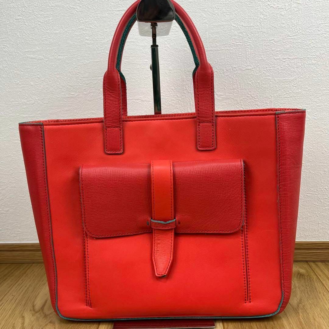 Paul Smith - 未使用級 ポールスミス ロゴ刻印 A4可能 トート Paul Smith - 未使用級 ポールスミス ロゴ刻印 A4可能 トート