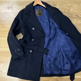 MACKINTOSH - マッキントッシュ ベルト付 モノグラム柄 ダブル MACKINTOSH - マッキントッシュ ベルト付 モノグラム柄 ダブル