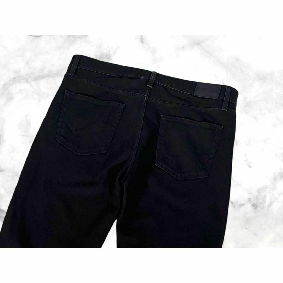 Dunhill - 【美品】dunhill/ダンヒル ブラックジーンズ 黒 ロゴ Dunhill - 【美品】dunhill/ダンヒル ブラックジーンズ 黒 ロゴ