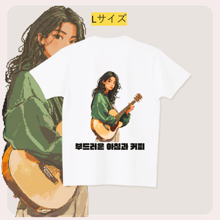 J305【新品未使用】Tシャツ ハイクオリティー バックプリント メンズ L(Tシャツ/カットソー(半袖/袖なし))