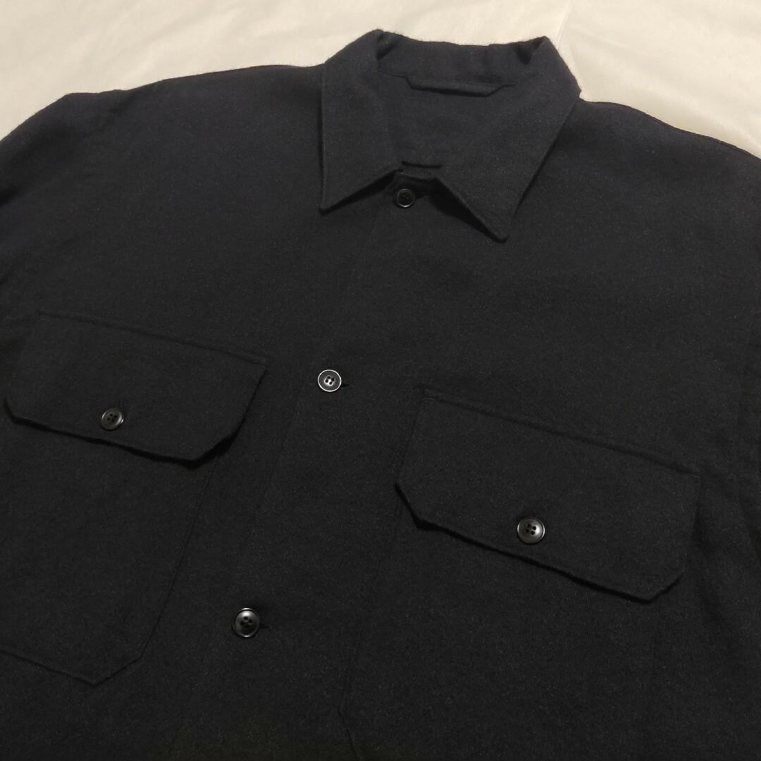 COMOLI - 20AW COMOLI カシミヤ和紙 C.P.O シャツジャケット 3の COMOLI - 20AW COMOLI カシミヤ和紙 C.P.O シャツジャケット 3の