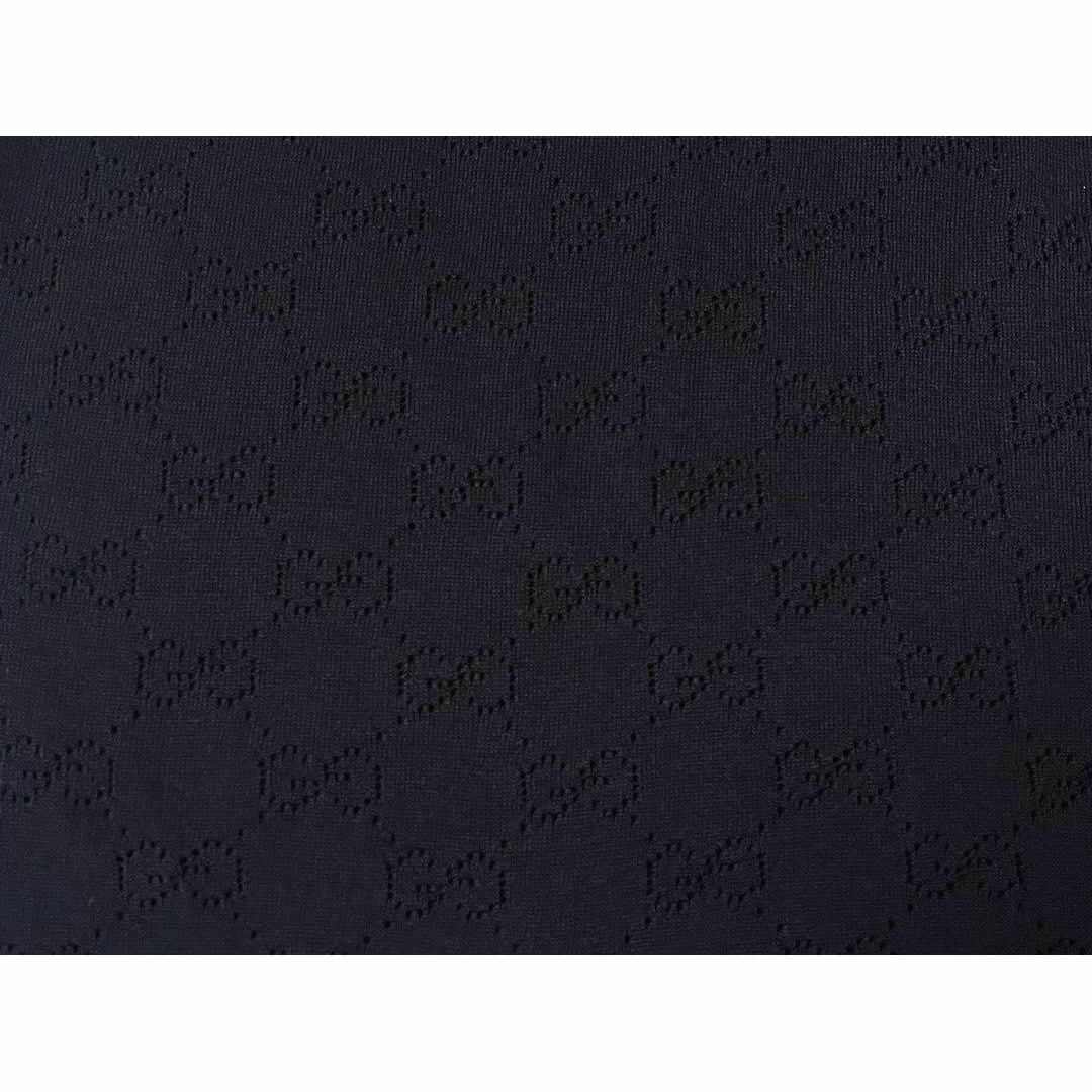 GUCCI - 【美品】GUCCI/グッチ ニット ポロシャツ GGロゴ柄 GUCCI - 【美品】GUCCI/グッチ ニット ポロシャツ GGロゴ柄