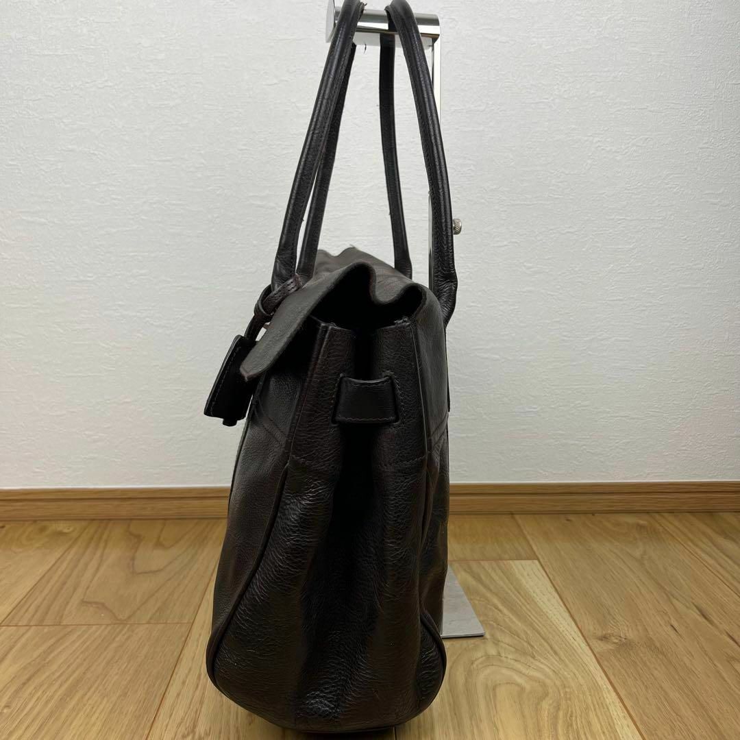 Mulberry - マルベリー ベイズウォーター ダークブラウン レザー Mulberry - マルベリー ベイズウォーター ダークブラウン レザー