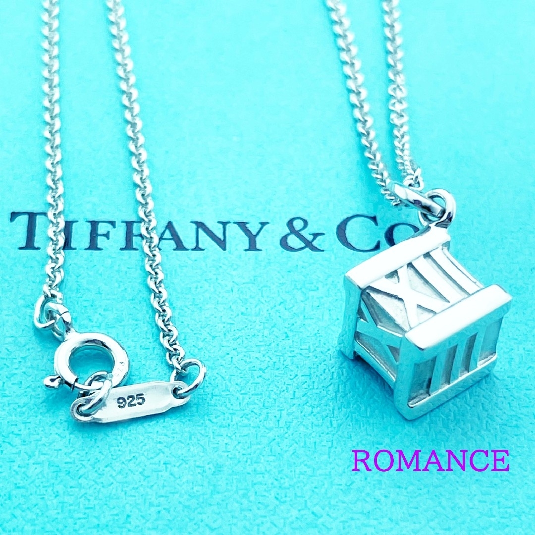 Tiffany & Co. - ティファニー アトラスキューブネックレスの Tiffany & Co. - ティファニー アトラスキューブネックレスの