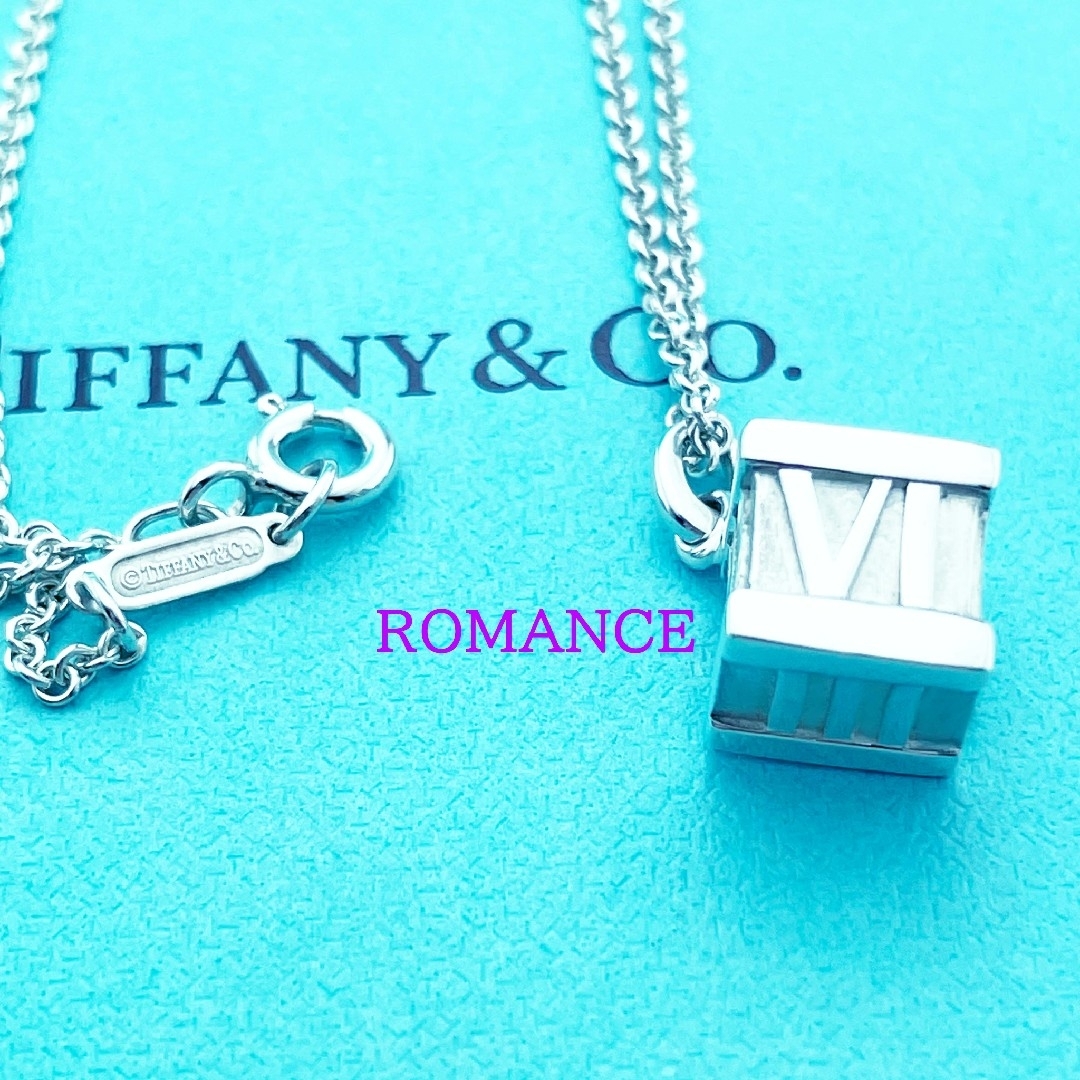 Tiffany & Co. - ティファニー アトラスキューブネックレスの Tiffany & Co. - ティファニー アトラスキューブネックレスの