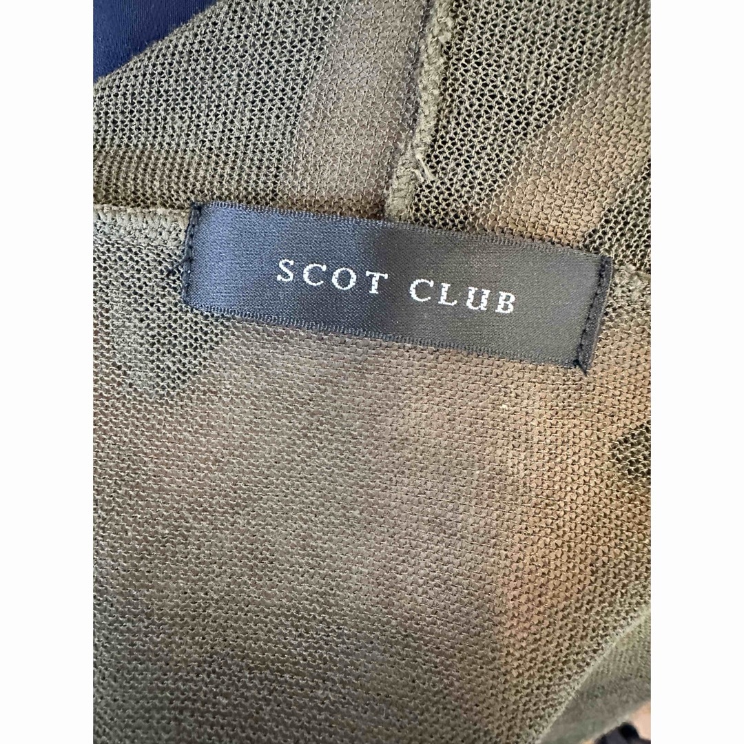 SCOT CLUB - スコットクラブ ロングカーディガンの通販 by SCOT CLUB - スコットクラブ ロングカーディガンの通販 by