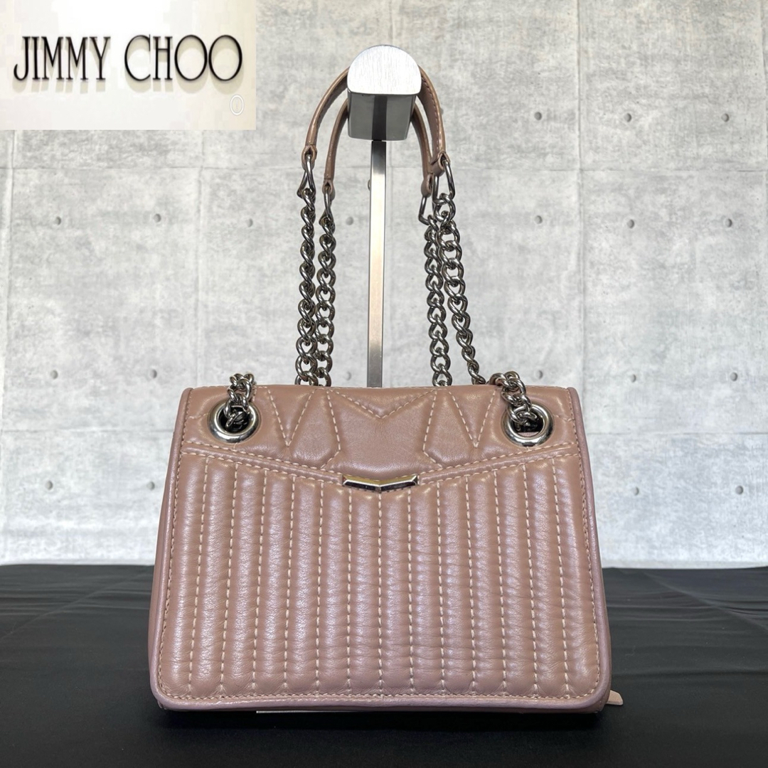 JIMMY CHOO - 良品 JIMMY CHOO HELIA/S キルティング レザー JIMMY CHOO - 良品 JIMMY CHOO HELIA/S キルティング レザー