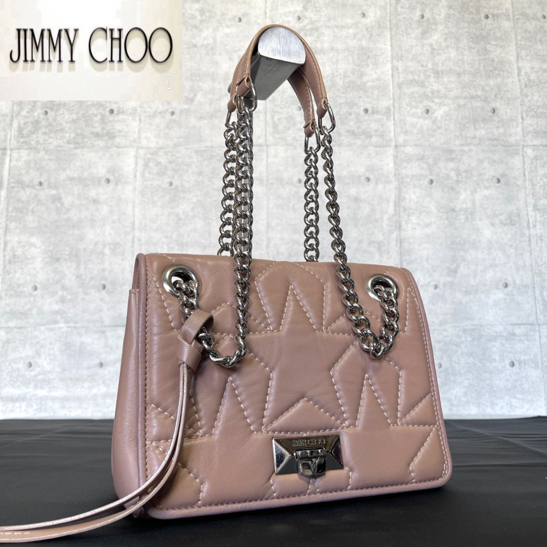 JIMMY CHOO - 良品 JIMMY CHOO HELIA/S キルティング レザー JIMMY CHOO - 良品 JIMMY CHOO HELIA/S キルティング レザー