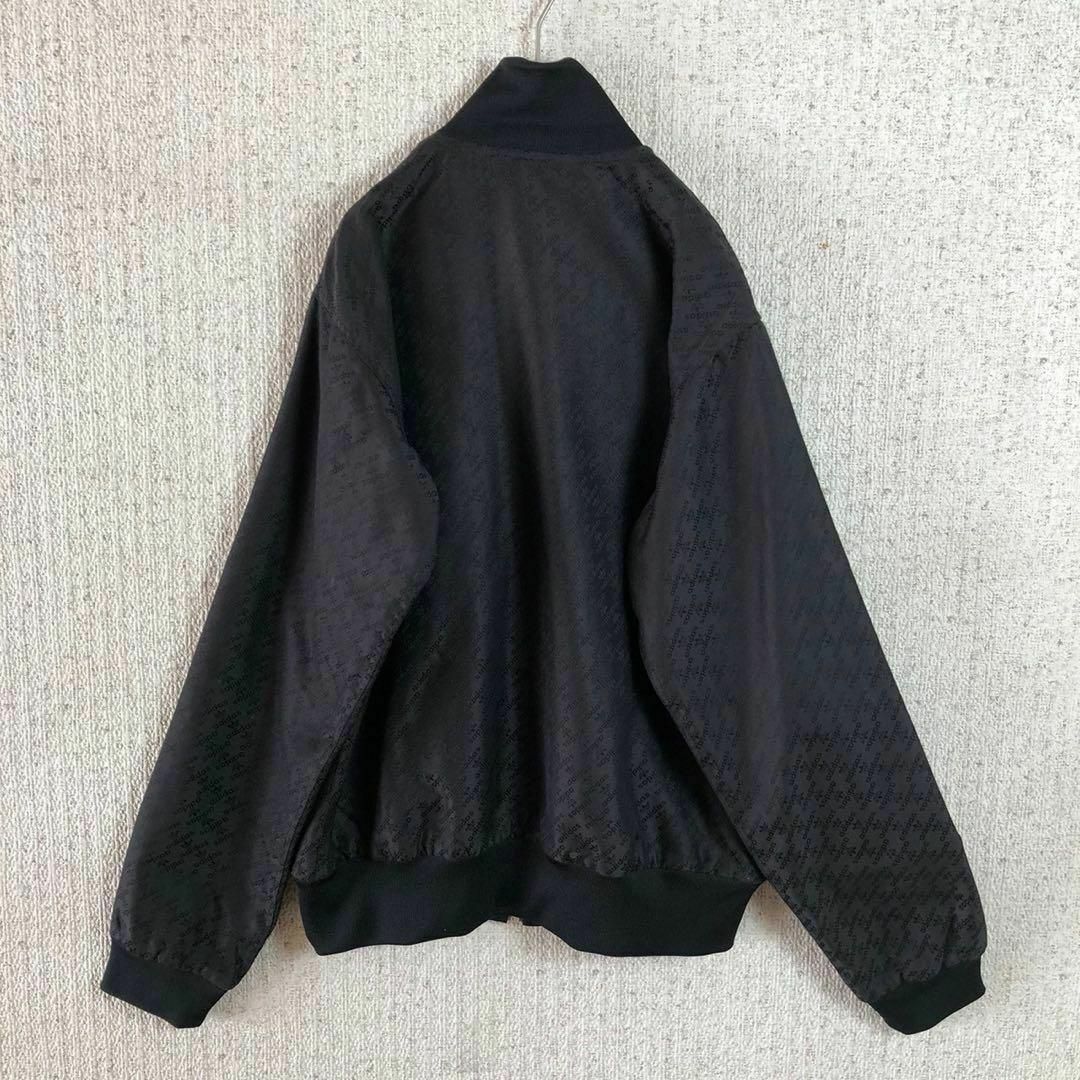 adidas - 【激レア】adidasジャージ 総柄 モノグラム ブラック adidas - 【激レア】adidasジャージ 総柄 モノグラム ブラック