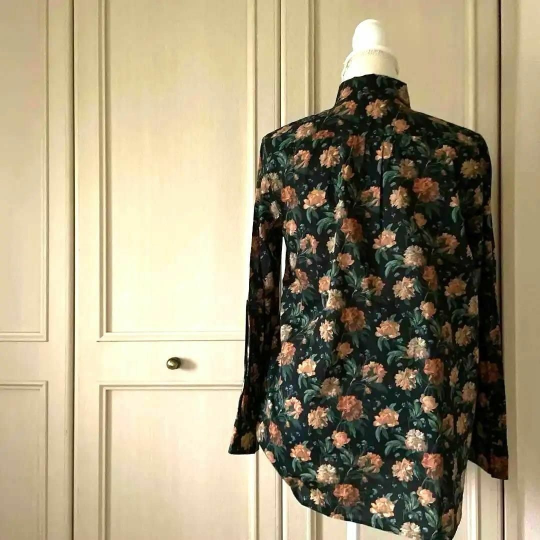 leilian - 5 レリアン lellian 花柄 総柄 ブラウス シャツ leilian - 5 レリアン lellian 花柄 総柄 ブラウス シャツ