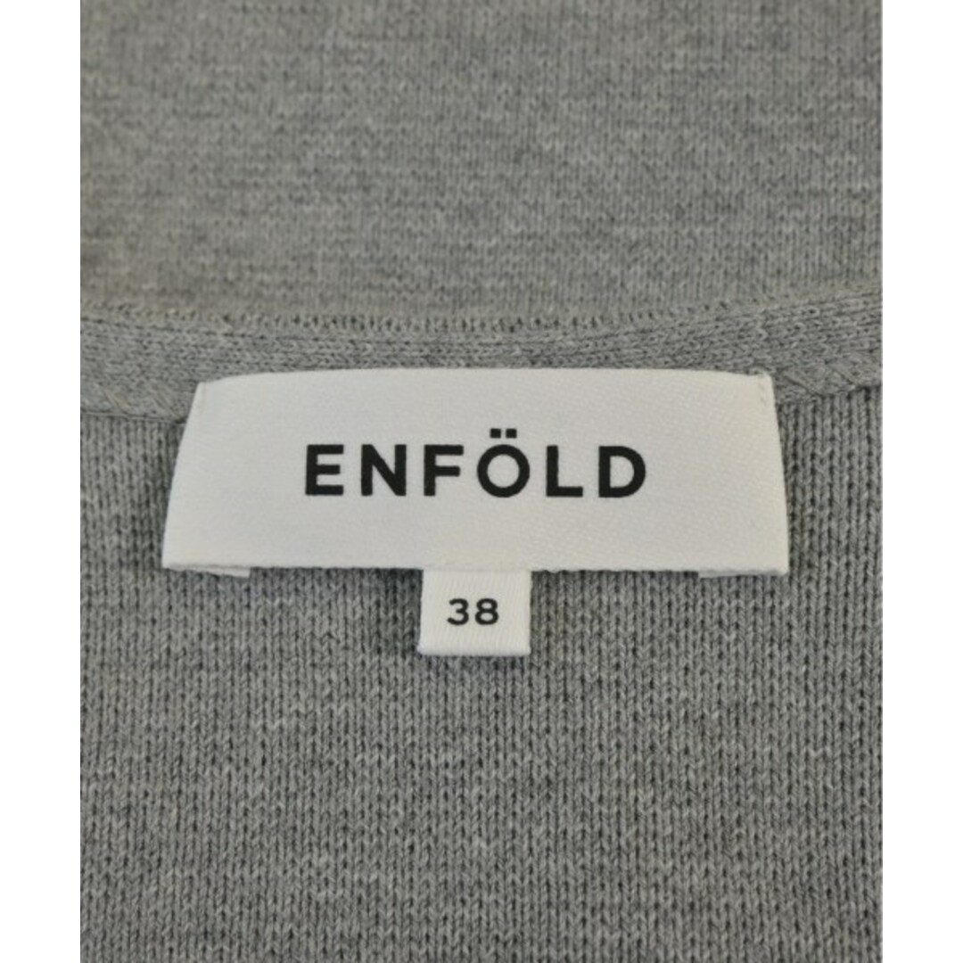 ENFOLD - ENFOLD エンフォルド カーディガン 38(M位) グレー ENFOLD - ENFOLD エンフォルド カーディガン 38(M位) グレー