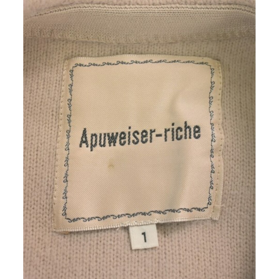 Apuweiser-riche - Apuweiser-riche カーディガン 1(S位) グレー Apuweiser-riche - Apuweiser-riche カーディガン 1(S位) グレー