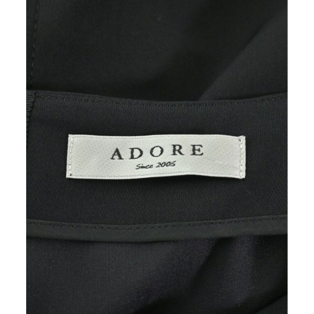 ADORE - ADORE アドーア ブラウス 38(M位) 黒 【古着】【中古 ADORE - ADORE アドーア ブラウス 38(M位) 黒 【古着】【中古
